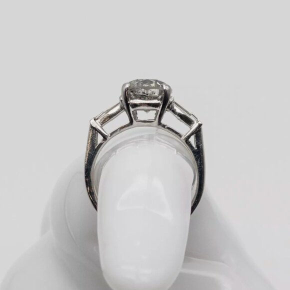 3.3CT+ Diamond Platinum Wedding Ring $37,000 - Picture 3 of 8